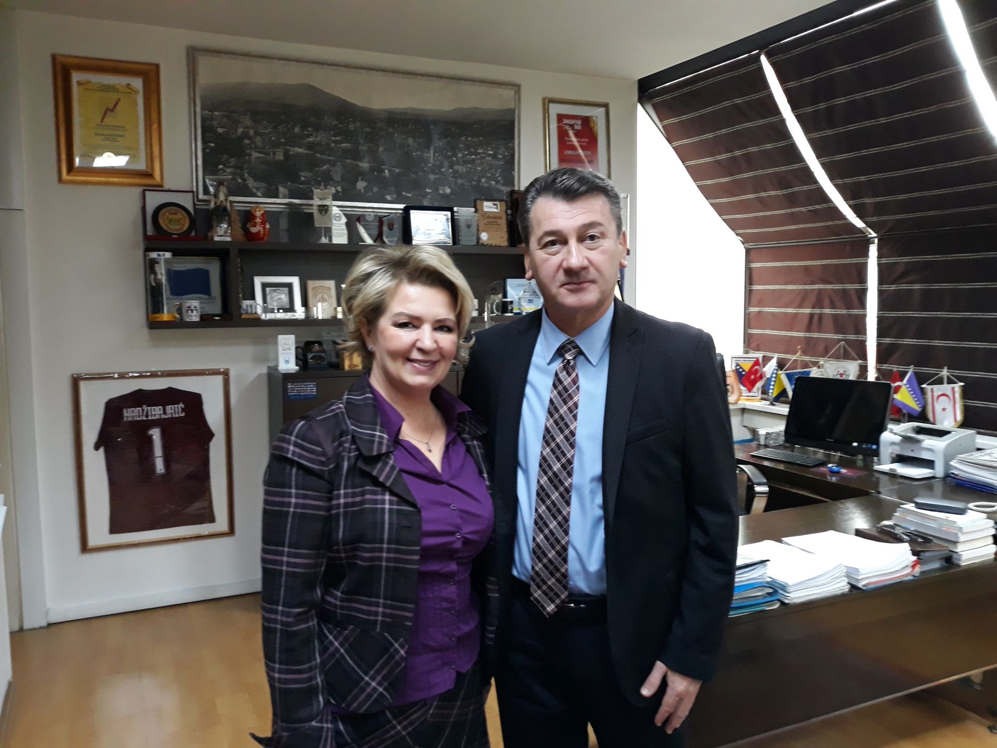 Meeting at the Municipality Stari Grad, Sarajevo